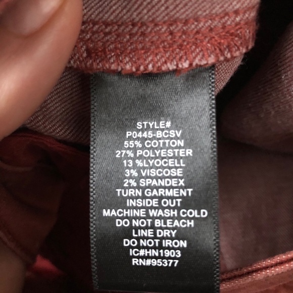 𝅺sanctuary zip skinny standard surplus women’s - Picture 4 of 6